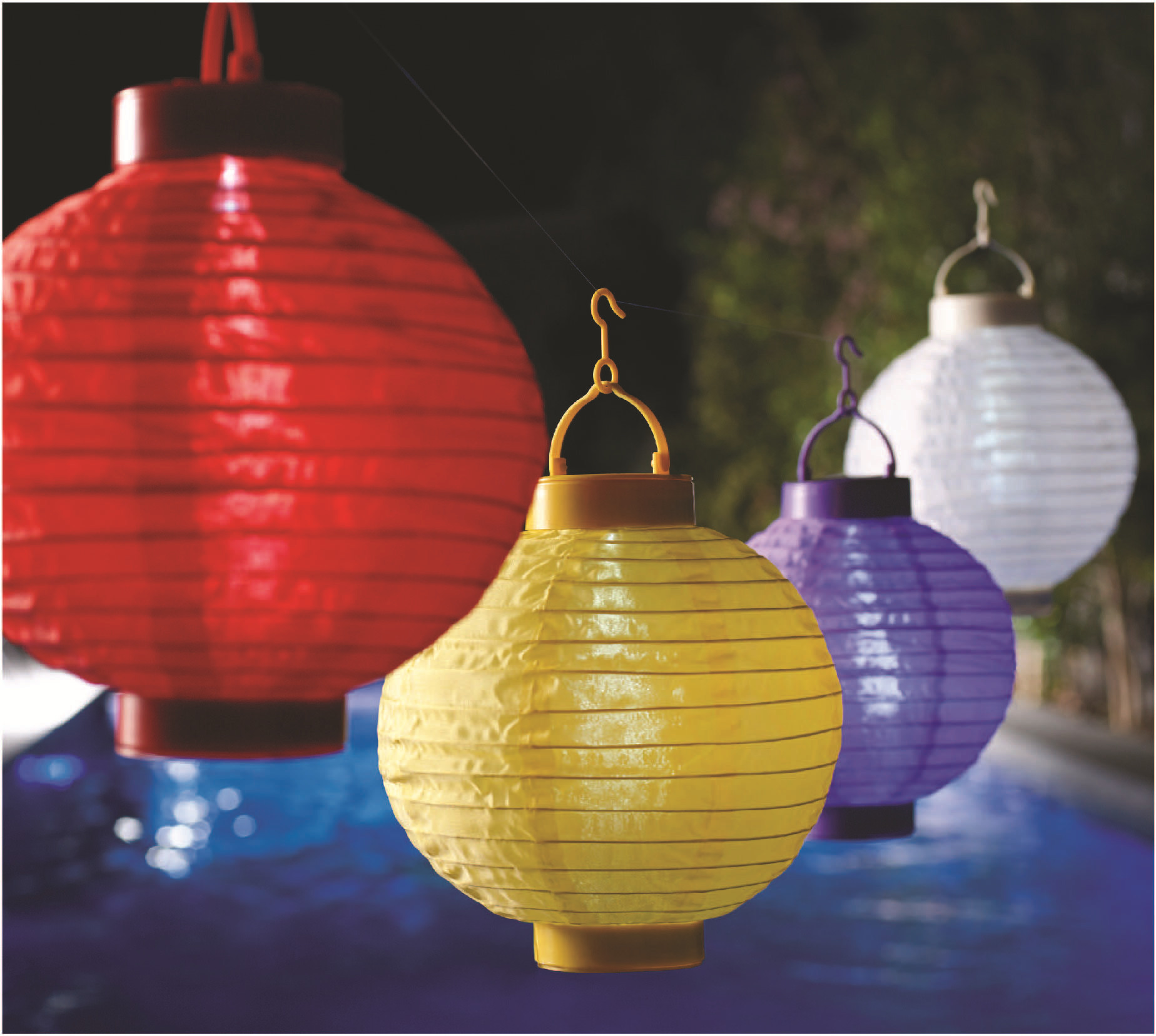 太阳能12寸发光灯笼 户外装饰灯笼 太阳能8寸灯笼 太阳能6寸灯笼