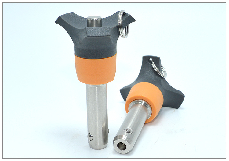 顶出型球头紧锁销按钮快速销紧定位销快卸销插拨销blp8替换米思米