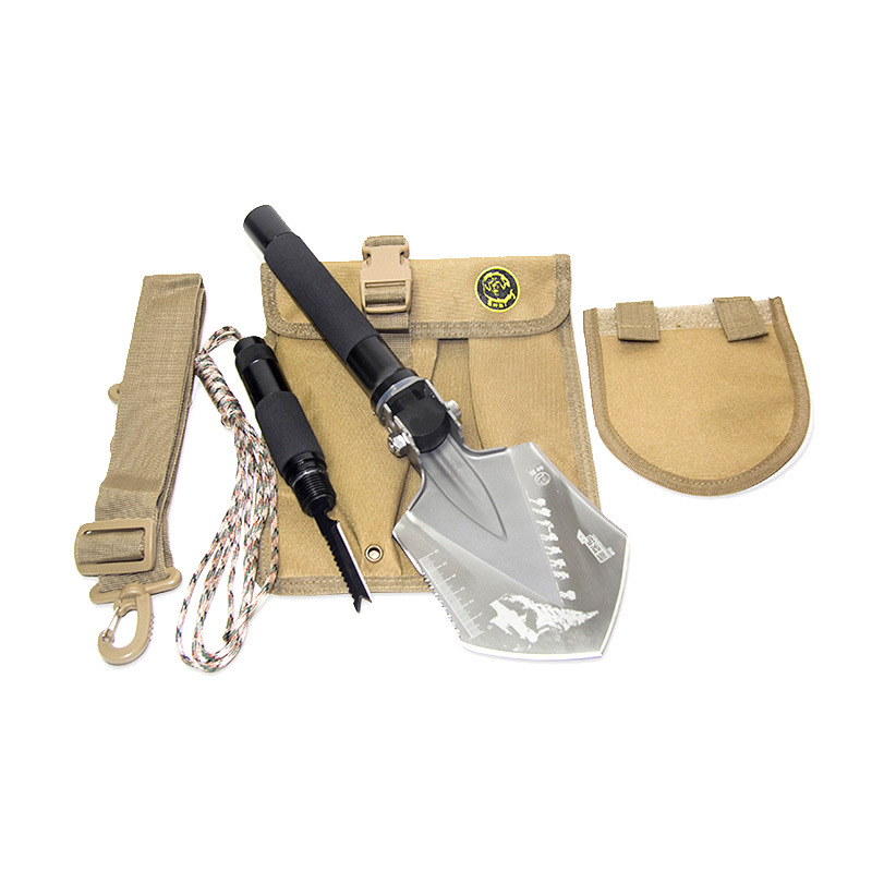 神獒多吉藏獒铲c1工兵铲户外折叠多功能小铲子中国产垂钓野营工具