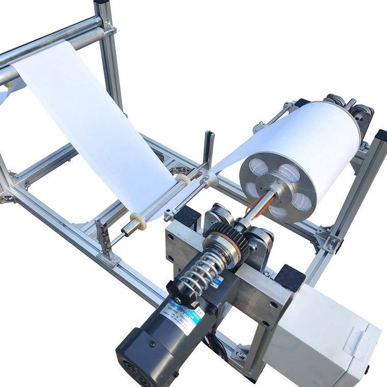 255型自动纸张无纺布织带尼龙皮革等复卷复合放卷打卷收卷机