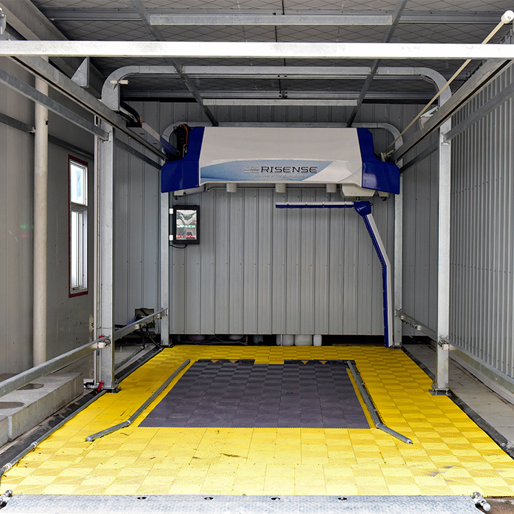 日森水豹单摆臂无接触洗车机hp261免擦拭洗车机厂家