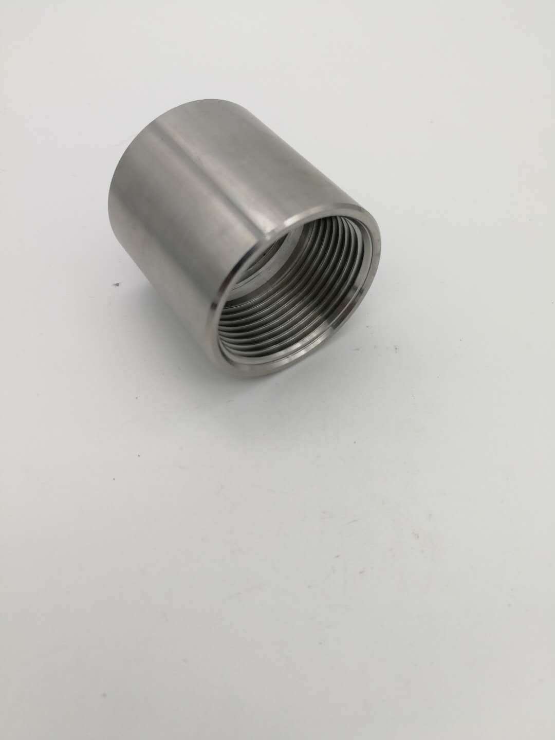 304不锈钢材质dn32直通管双头内丝内丝加厚数控定制加工