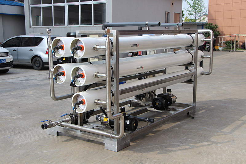 9吨双级大型自动反渗透水处理设备 工业二级纯水机自来水过滤装置