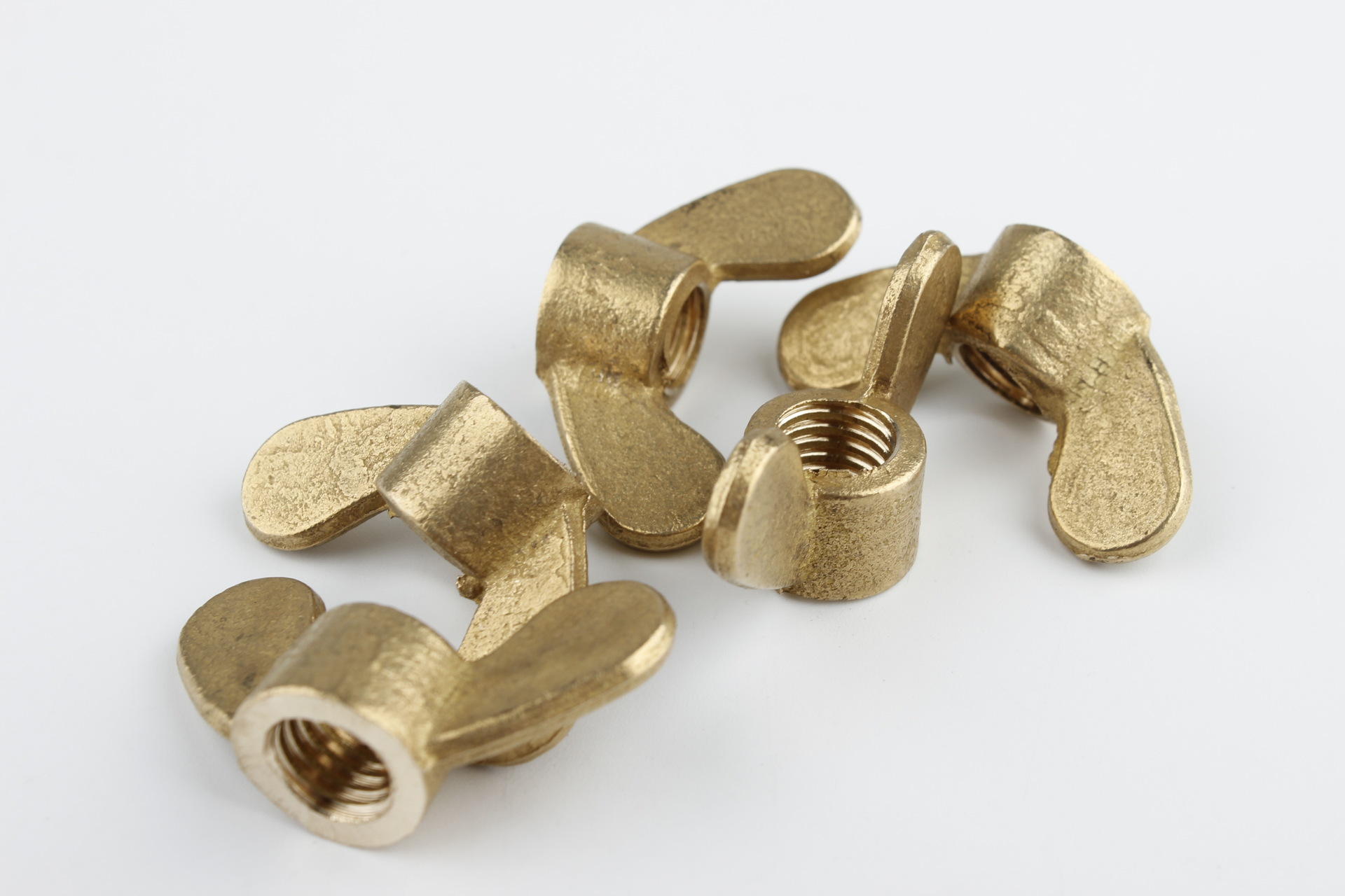 gb62蝶形螺母铜手拧螺帽羊角元宝碟型螺丝帽m4m5m6m8m10m12m14m16