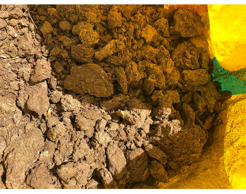 生产纯干发酵牛粪干牛屎有机肥用营养肥料改善土质花卉多肉盆栽底