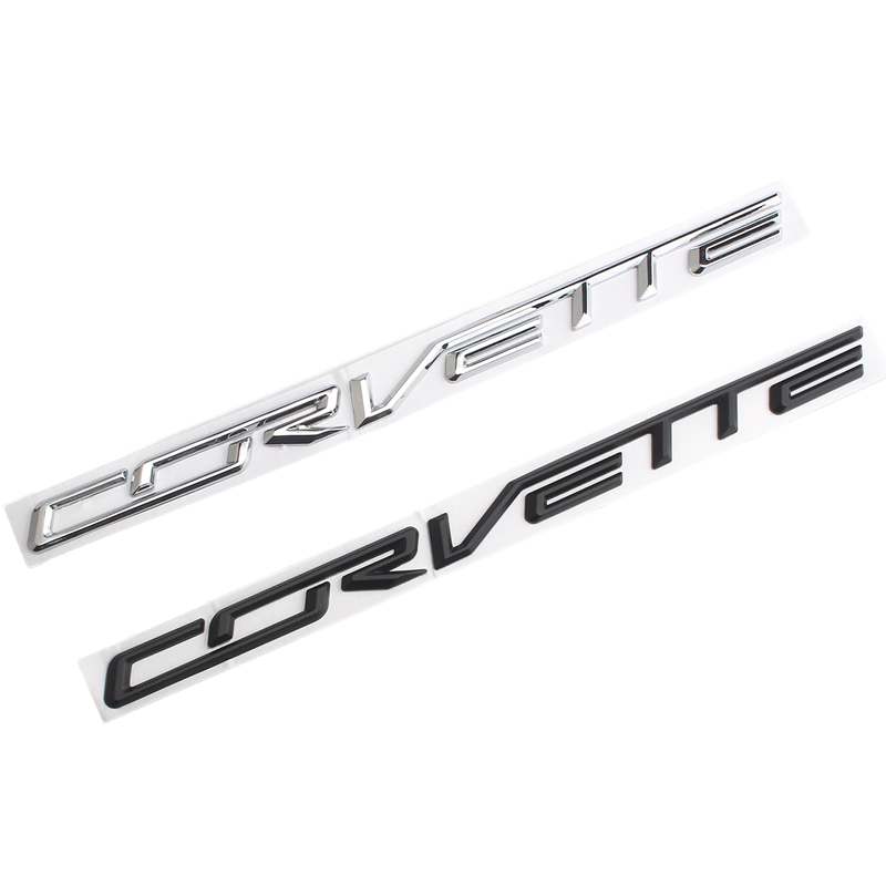 适用于雪佛兰科尔维特corvette车贴 chevrolet英文标改装后尾车贴