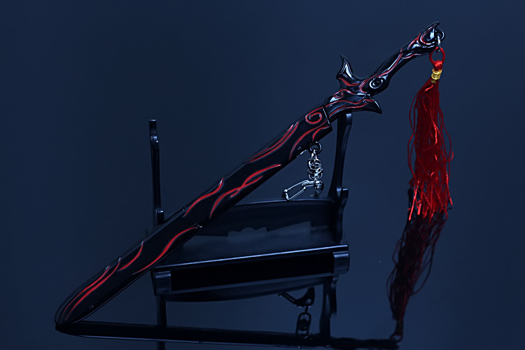 魔道周边 薛洋降灾剑新款带鞘剑合金武器兵器