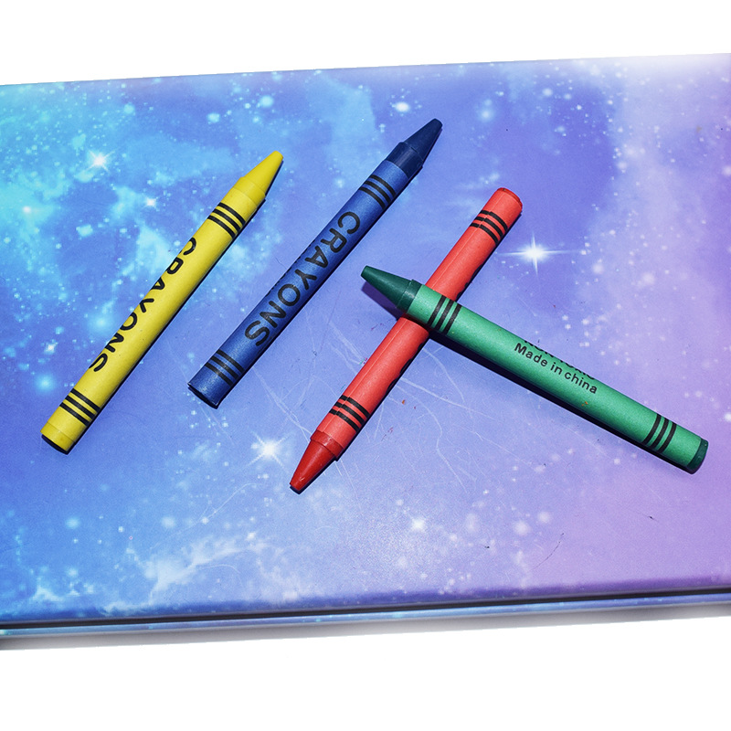 8*0.8cm红黄蓝绿4色蜡笔opp袋子包装幼儿园奖儿童绘画蜡笔