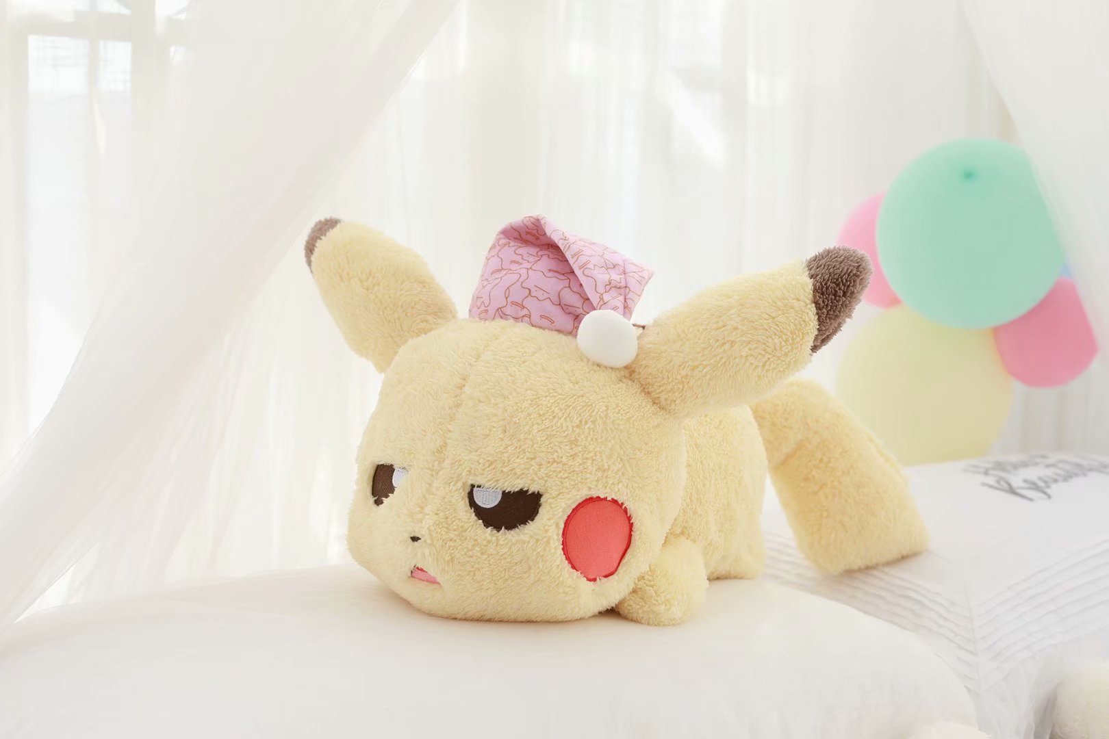 皮卡丘公仔可爱卡通动漫周边毛绒玩具比卡丘儿童节日礼物