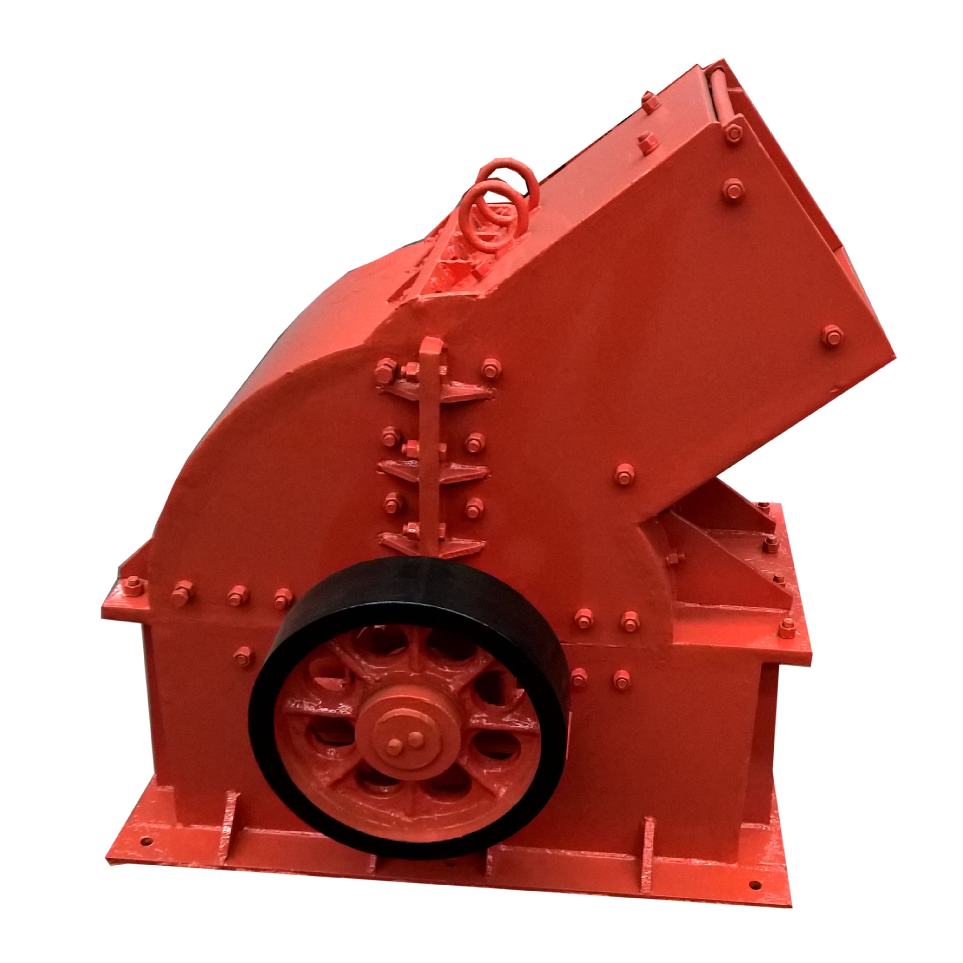 建材市场废弃石棉瓦破碎机 建筑工地小型便携式碎砖头锤式粉碎机