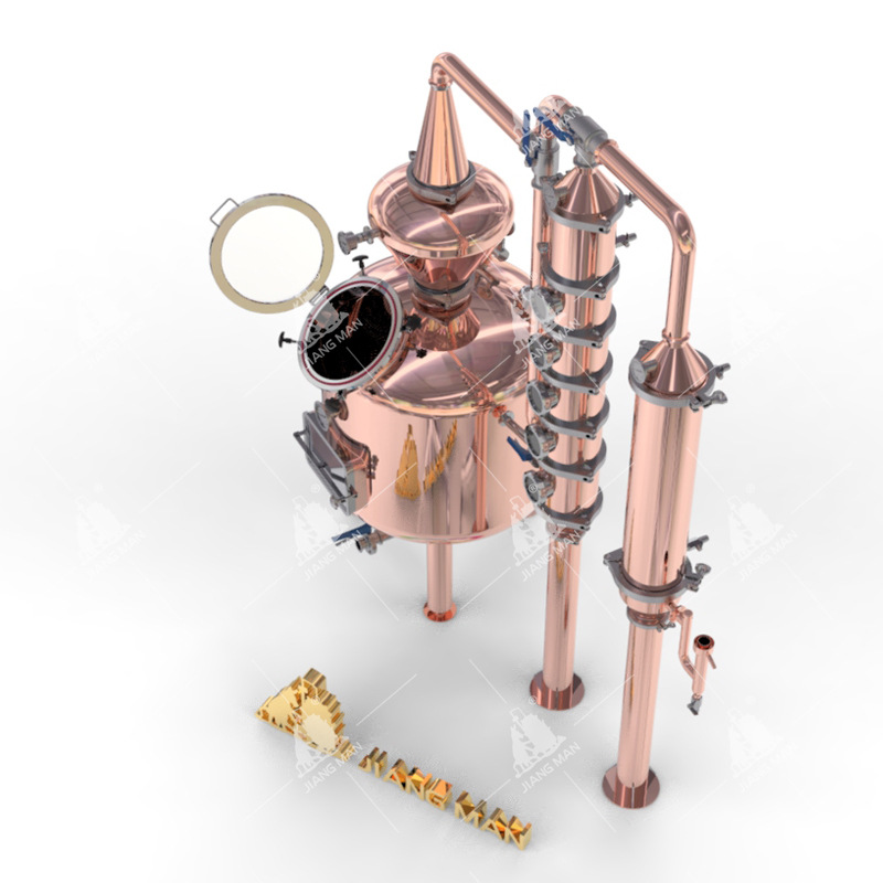 【厂家直供】烈酒蒸馏器 威士忌蒸馏器 铜蒸馏器 纯露精油蒸馏