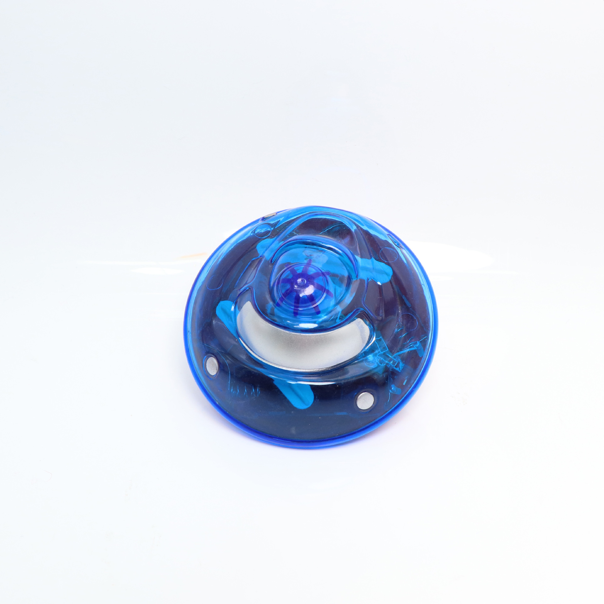 厂家直销儿童塑料玩具卡通发光音乐陀螺 爆款ufo陀螺跨境礼品