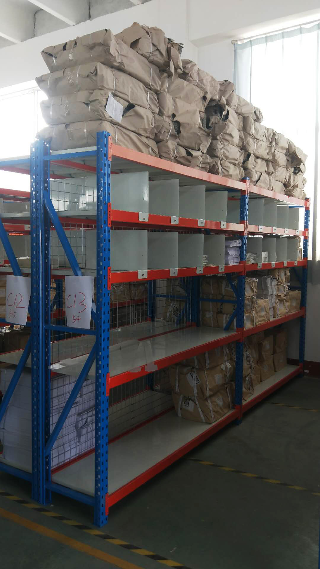 厂家批发轻中型货架 仓库零部件配件货架 高品质金属中仓货架