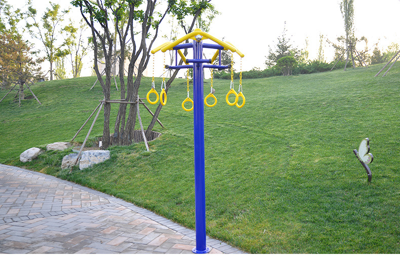 小区健身器材室外公园广场老人户外路径肩关节康复训练上肢牵引器