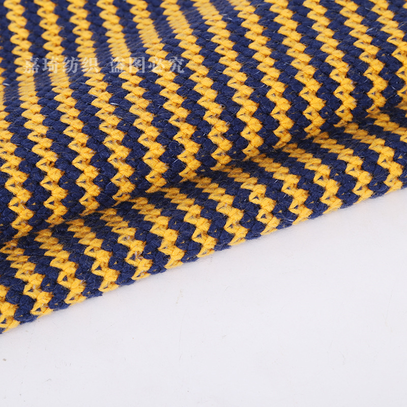 经纬编 涤纶晴纶锦纶150d提花粗针染色针织衫时装 经纬编涤纶布料