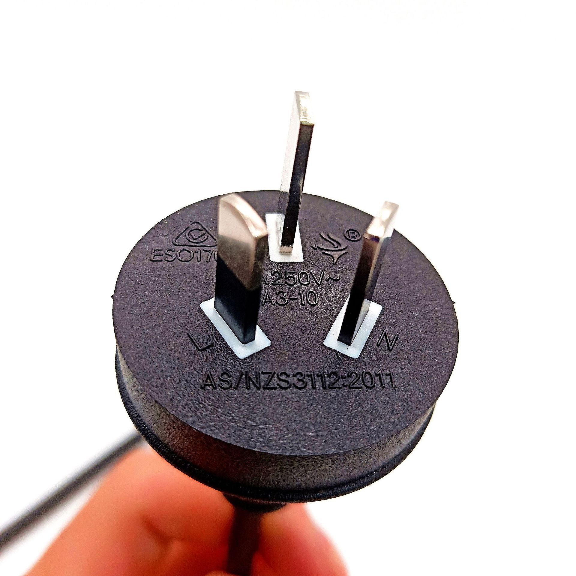 供应 澳规插头电源线 三芯澳标电源线插头澳规澳标三插电源线插头