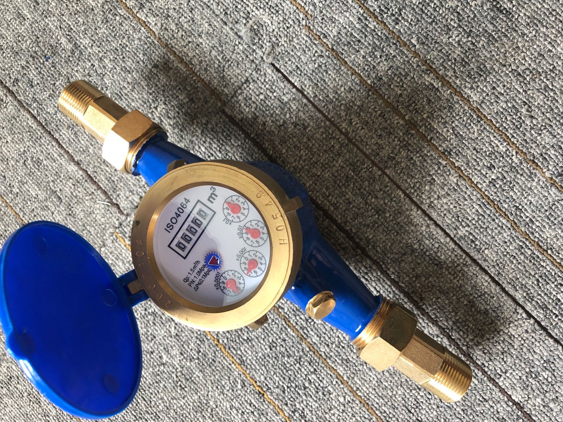 20mm铜壳外调干式水表宁波厂家直销