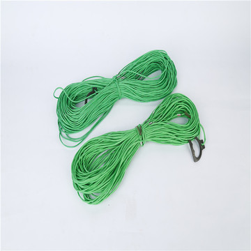 厂家新款工地工程测量测绘工具测绳50m100m绿色测量绳