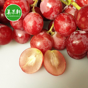 提子 新鲜 非阳光玫瑰葡萄 南非无籽红提tawny原箱9斤装5箱起批发