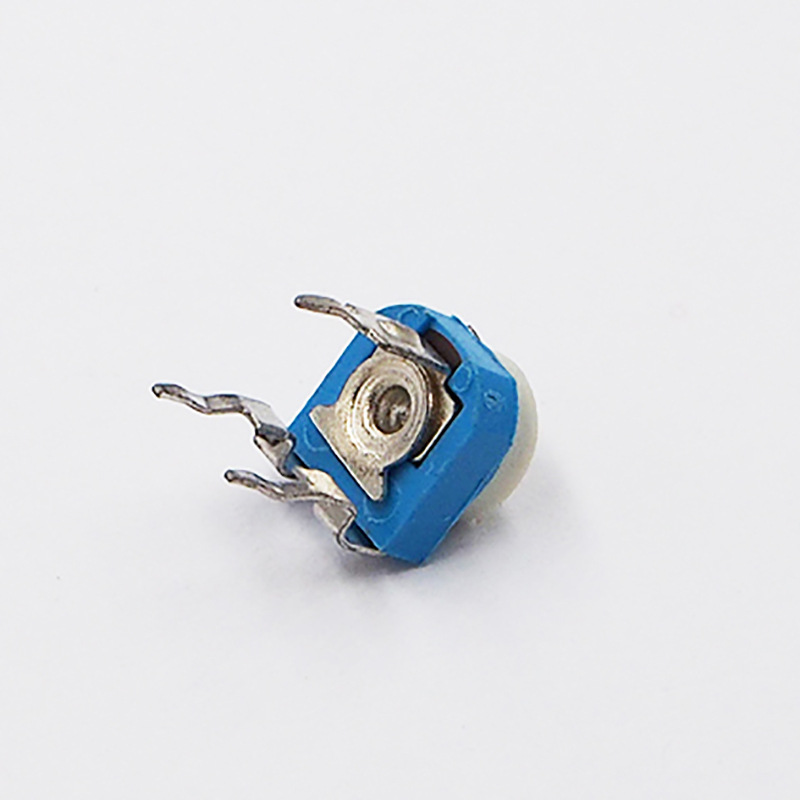 微调碳膜电位器 《0.05元特卖》蓝白本体十字孔阻值b2k