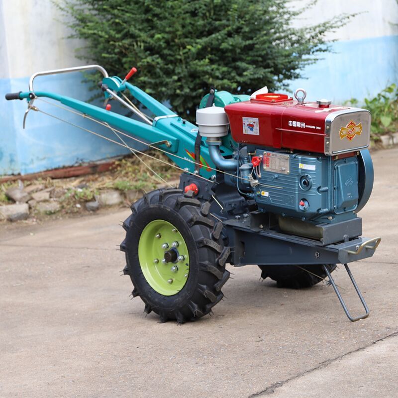 供应12马力手扶拖拉机农用水田犁田机价格水田耕整手扶拖拉机