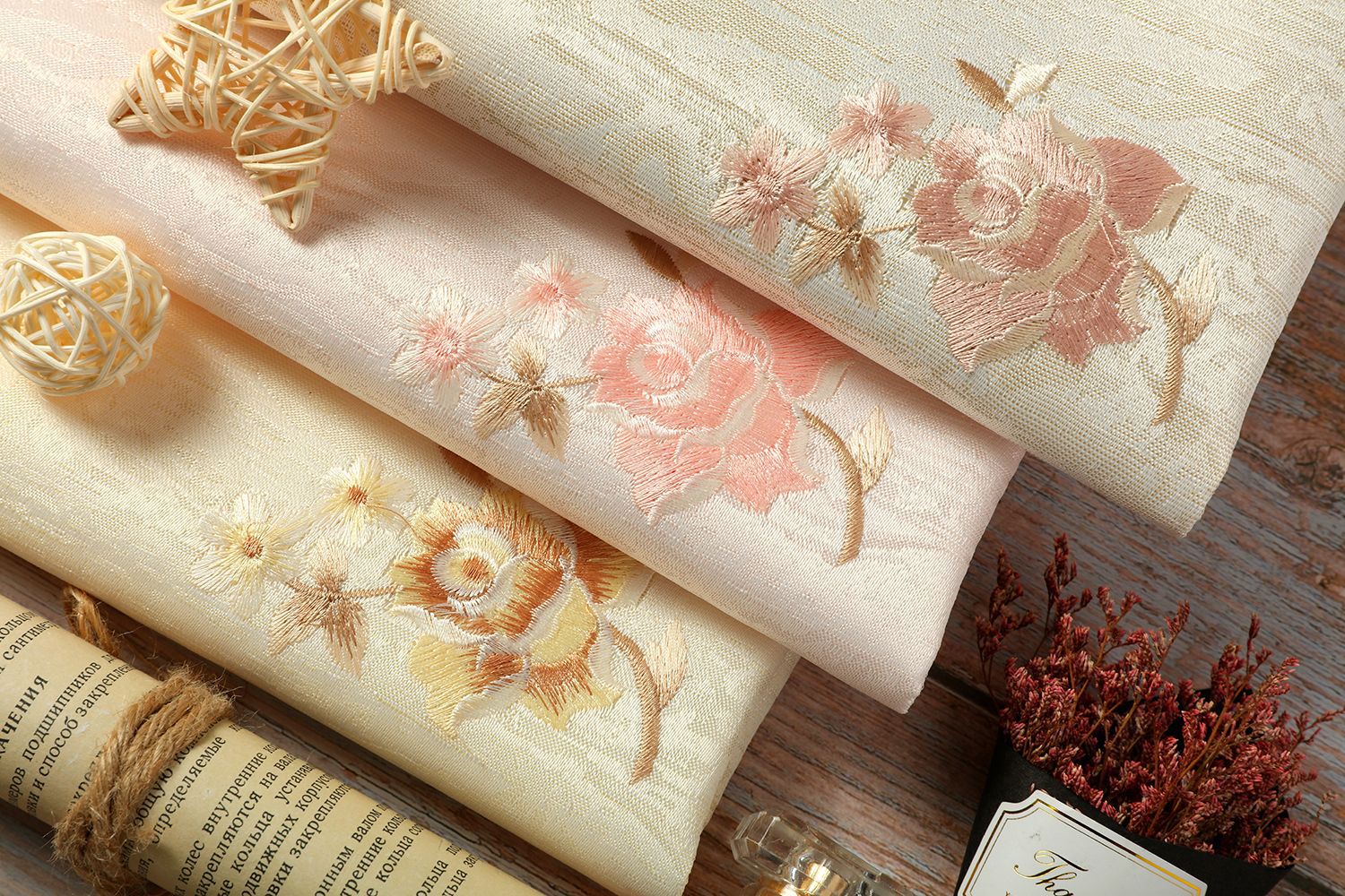 无缝墙布 防潮无纺布牡丹提花 卧室客厅环保 厂家直销家装壁布