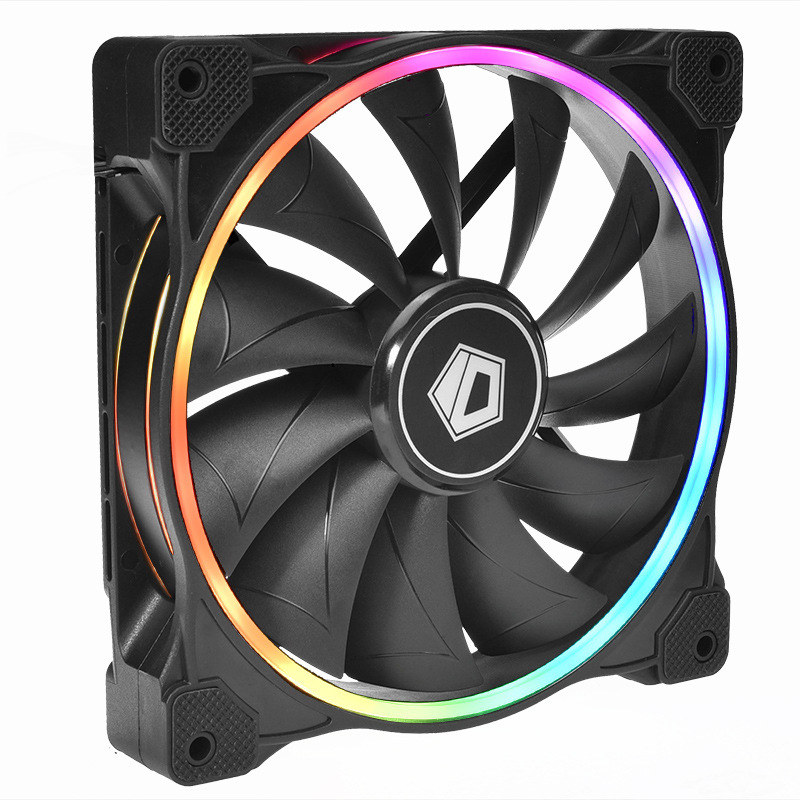 idcooling zf14025 14cm 5v argb aura支持主板同步风扇机箱风扇
