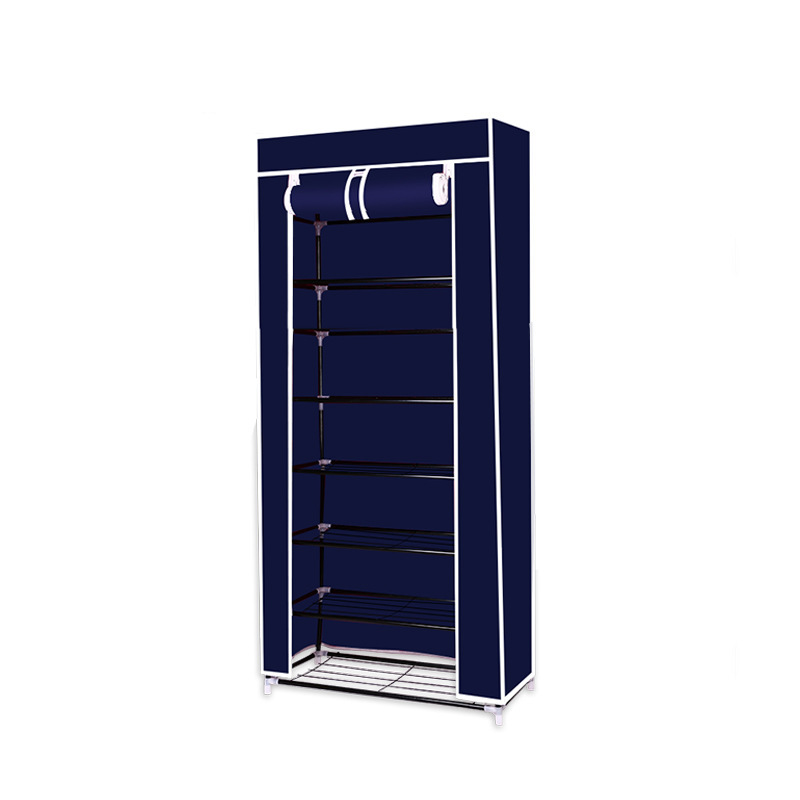 Shoe Rack Manufacturers Supply a Large Number of Goods in Stock Simple Concise Multi-Layer More than Creative Non-Woven Fabric Shoe Cabinet Factory Direct Sales