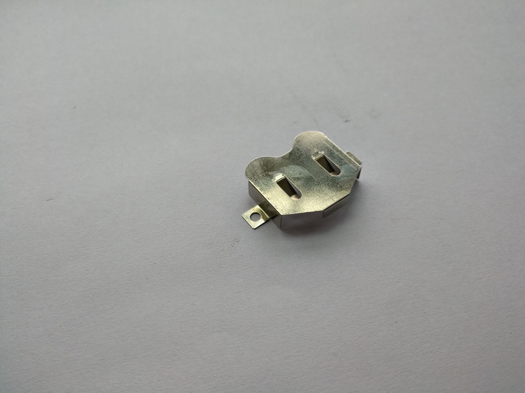 cr2450贴片电池弹片cr2450电池扣cr2450蝶形电池夹