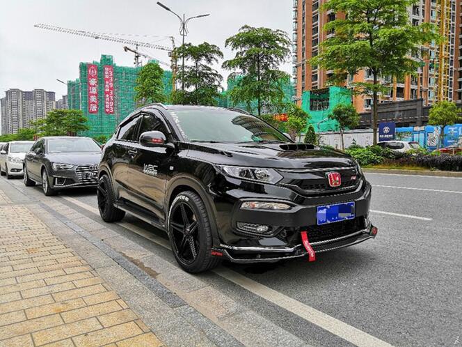 【分享】陪伴我一年的xrv黑武士(简单改装装饰)_本田xr-v/hr-v论坛