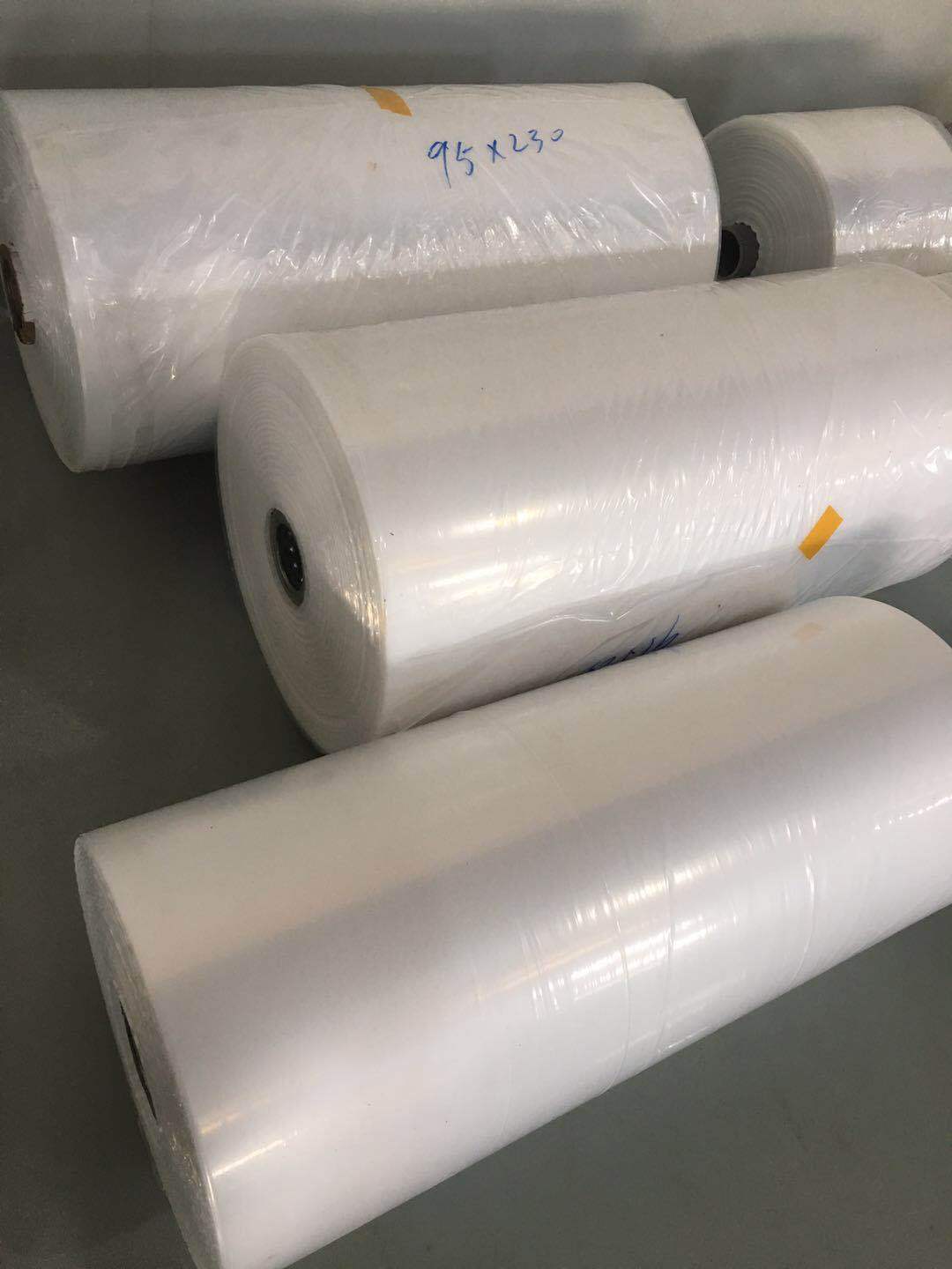 聚乙烯高压低压pe薄膜5厘米-150厘米筒料直通袋卷膜厂家定做印刷