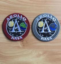 国的国 家航 空天局NASA标志优质机衣服补丁贴徽章布贴魔术贴背胶