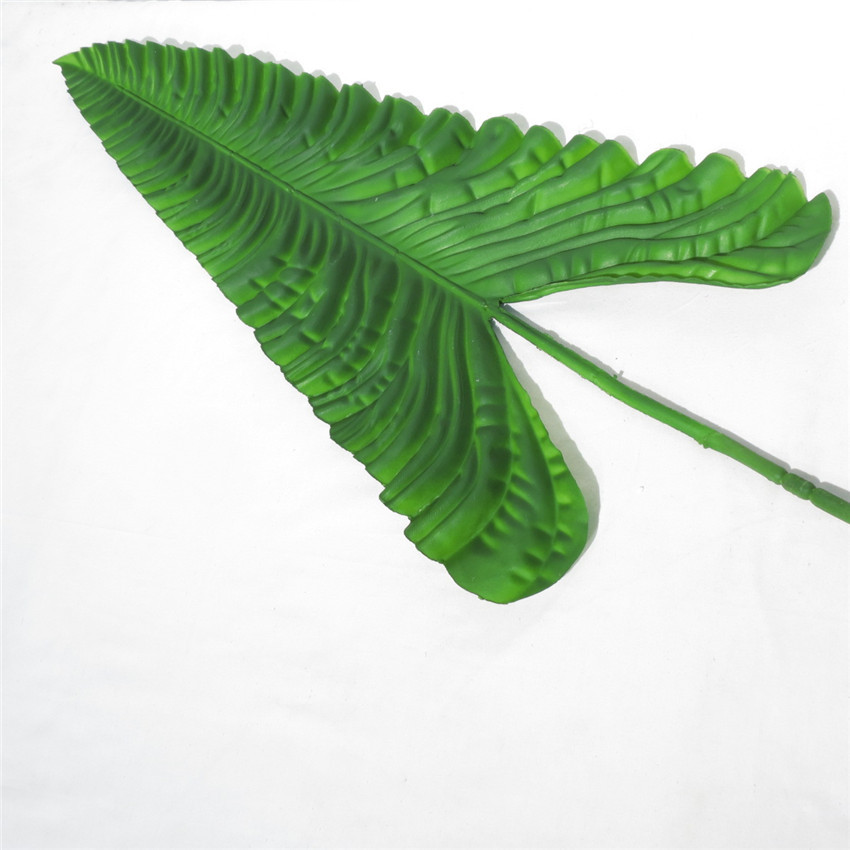 仿真龙骨叶扇形叶子龟背叶散尾叶天堂鸟叶 插花配饰装饰叶子