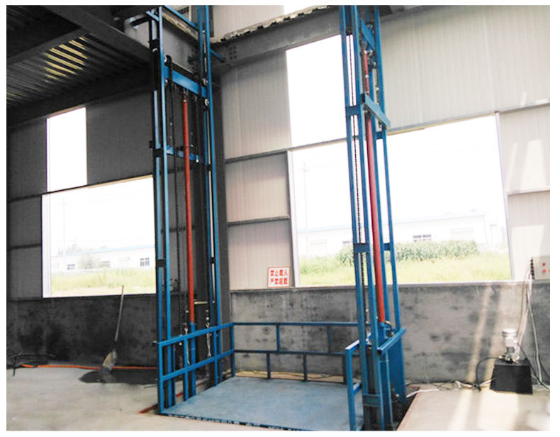 现货供应导轨式升降货梯 价格优惠仓库升降货梯厂房升降电动货梯