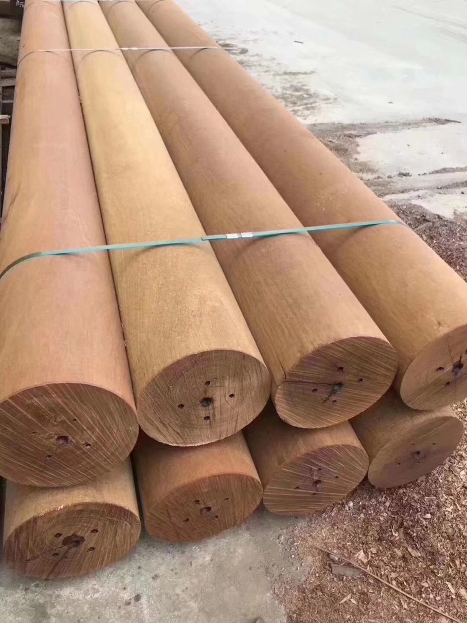 园林古建筑木材之南美柚木 南美菠萝格 园林古建木料 广星木业