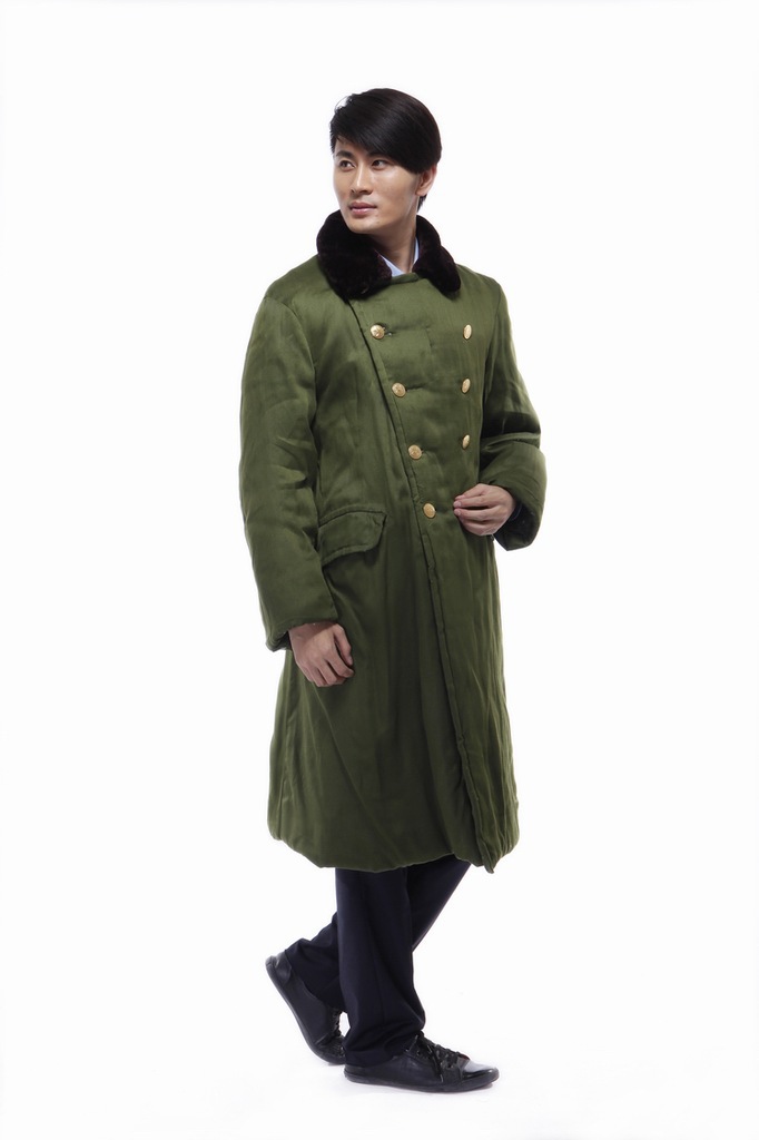 户外冬季抗寒保暖军大衣 加长加厚常服正品大衣 防水防风批