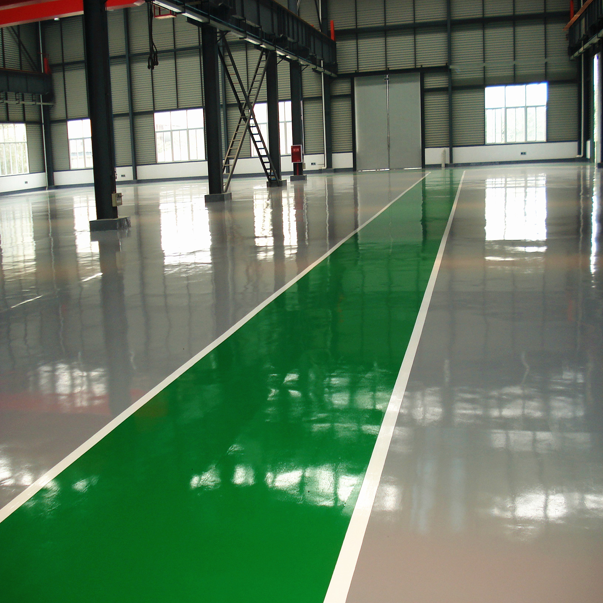 秀泊山东环氧树脂彩砂地坪 各种工业厂房环氧树脂地坪漆施工