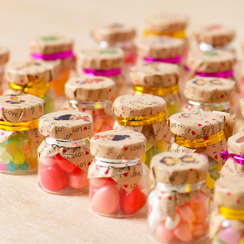 星星许愿糖漂流瓶综合果味 创意小糖果网红抖音 小清新个性水果糖