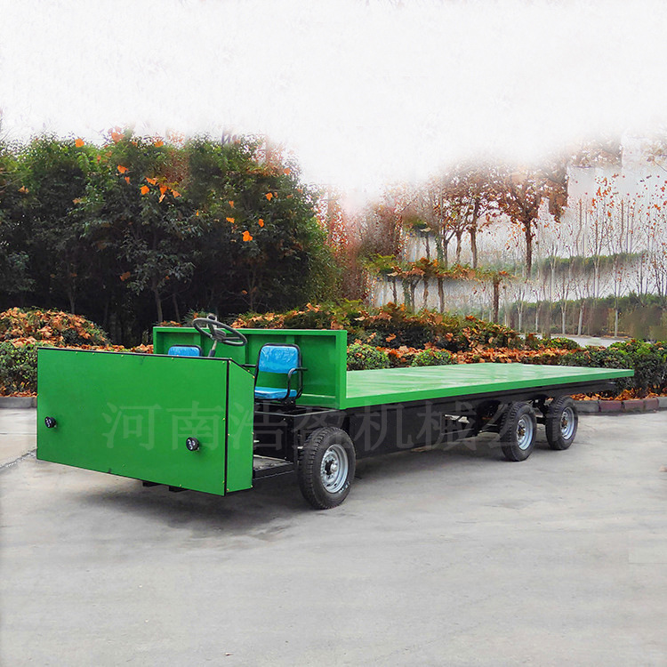 销售批发四轮电动平板车 重型平板电动车 厂区转运电动四轮平板车