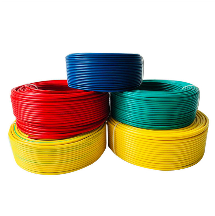 源头厂家bv电线1.0/1.52.5平方布电线无氧铜工程家装独股铜芯定制