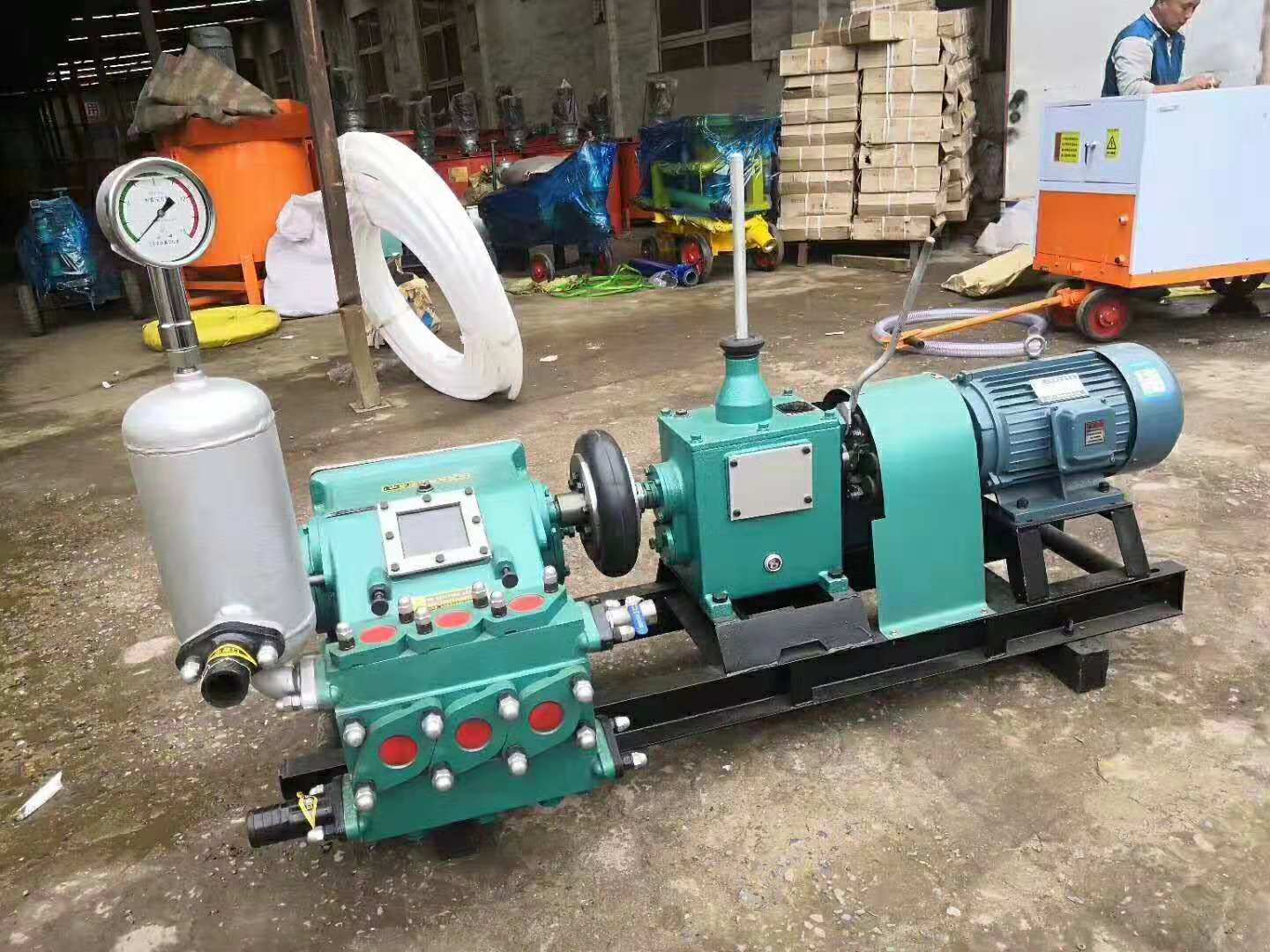 批发150泥浆泵 bw150型注浆泵 卧式三缸往复单作用活塞泵