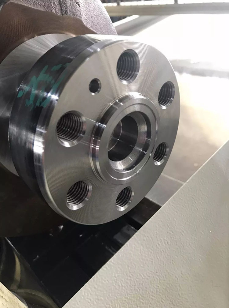 阶梯钻加工曲轴法兰成功案例 厂家定制数控刀具3刃内冷合金钻头