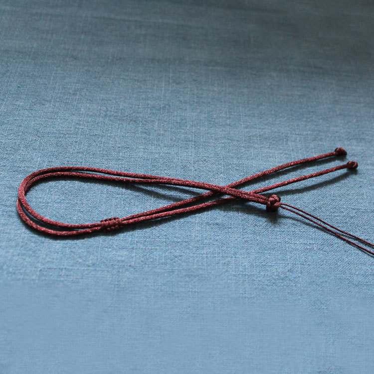 如意结可伸缩挂绳 玉石项链玉线绳子男女款玉坠吊坠挂件绳玉绳子