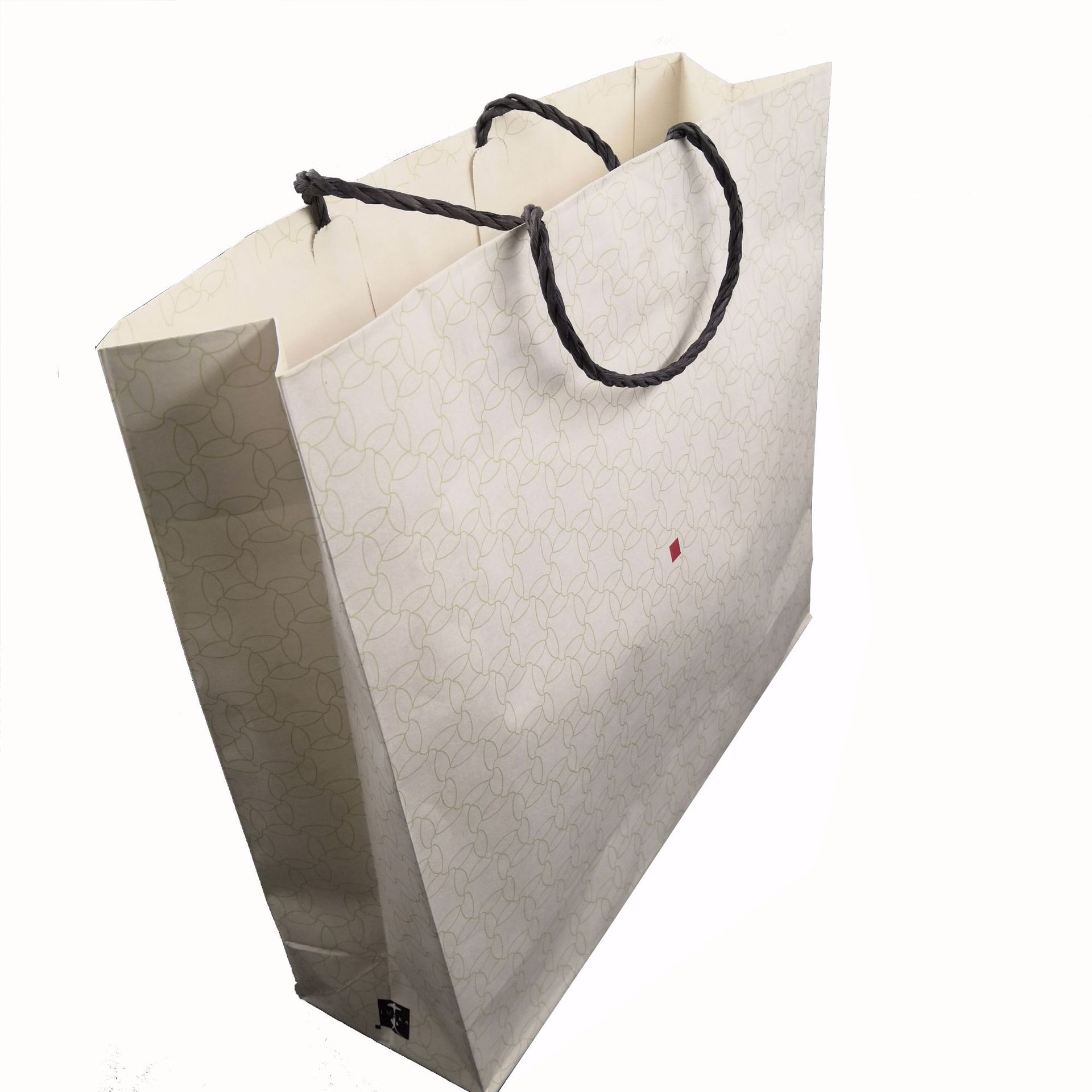 厂家直销白牛皮纸袋 手提牛皮袋包装纸袋 可定制logo