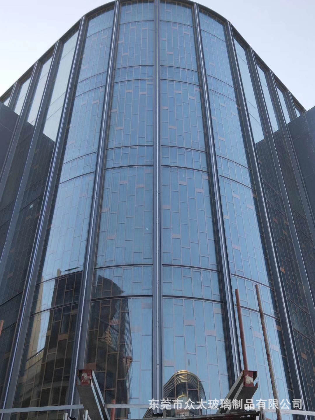 弧形夹胶玻璃加工厂 厂家定做 异形/热弯/弯钢/弧形 夹胶钢化玻璃