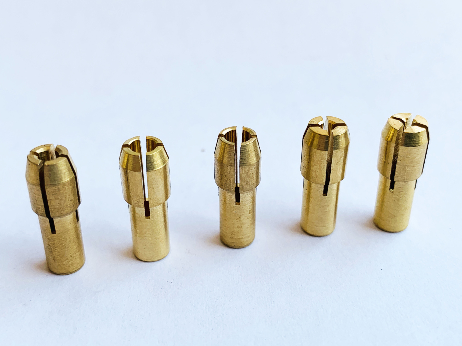 电磨机用 黄铜 铜夹头 1.0mm 1.6mm 2.3mm 3.0mm 3.2mm