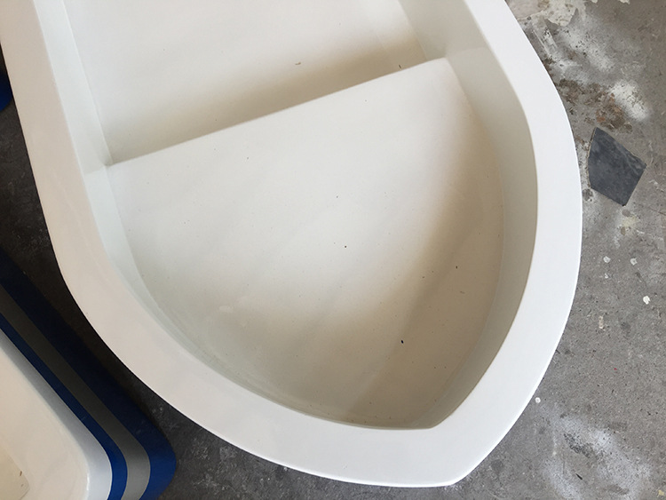 玻璃钢厂家来图定做frp烤漆小船造型洗手盆 酒店用玻璃纤维洗手池