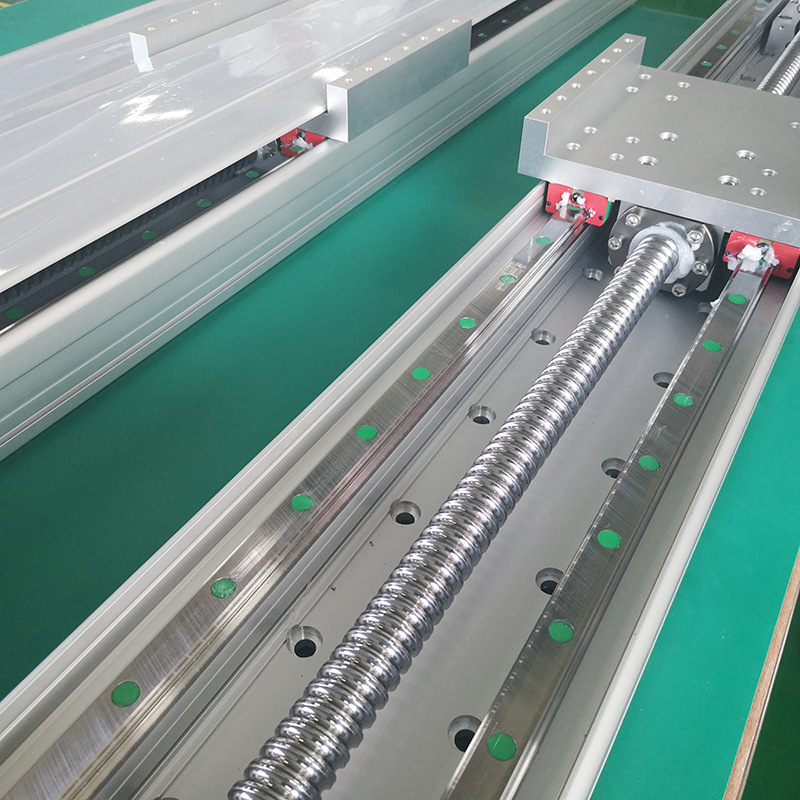 大型直线模组丝杆单轴线性电动一字滑台步进电机移动对位搬运平台