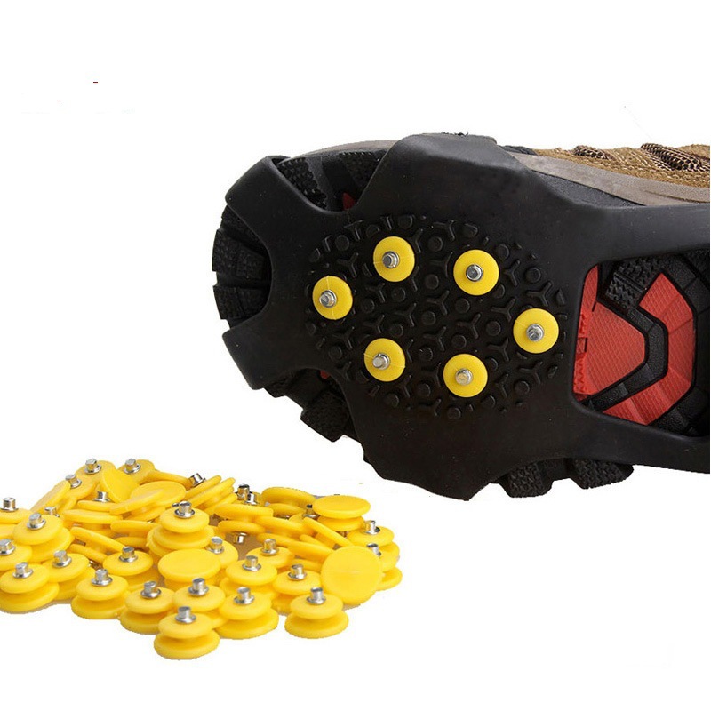 鞋钉冰爪钉齿 10钉登山防滑鞋套专用 十齿简易冰爪专用备用钉齿