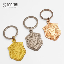 狮子logo金属钥匙扣挂件订做酒吧礼品赠送纪念制作多种电镀颜色
